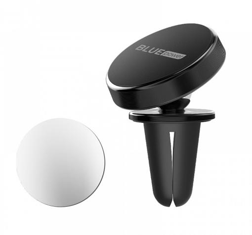 Универсална магнитна стойка BLUE Power BBH6 Mount Holder Air Vent въртяща се на 360 градуса - черна