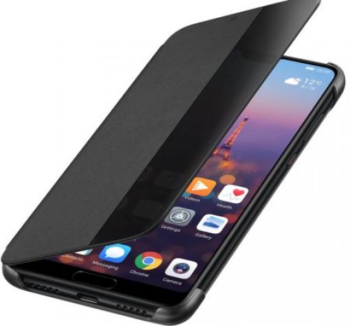 Луксозен калъф Smart View Cover за Huawei Mate 30 - черен