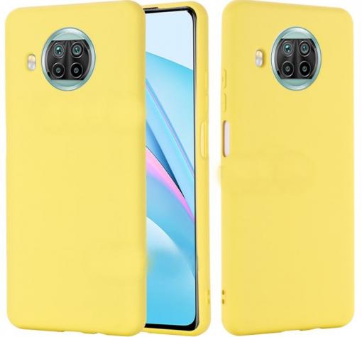 Луксозен силиконов калъф / гръб / Nano TPU за Xiaomi Mi 10T Lite - Жълт