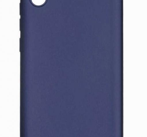 Силиконов калъф / гръб / TPU за Xiaomi Redmi 9A - тъмно син / мат