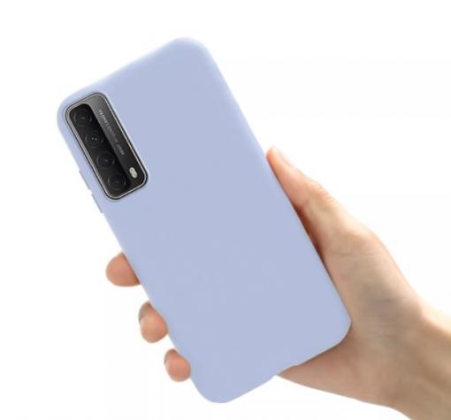 Луксозен силиконов калъф / кейс / Nano TPU за Huawei P Smart 2021 - светло лилав