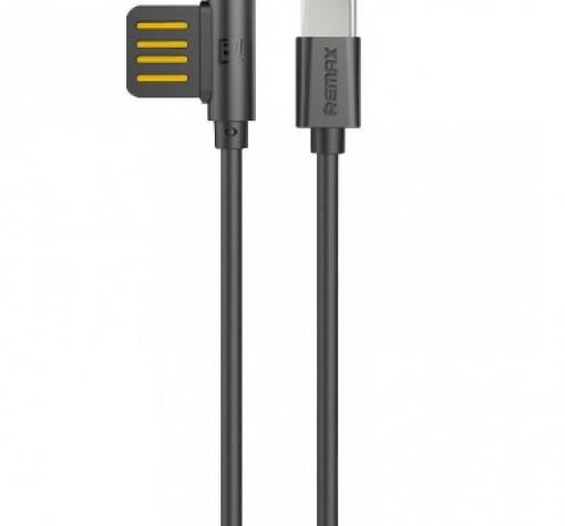Оригинален USB кабел REMAX Rayen RC-075A USB Charging Data Cable / Type-C / 1.0м - черен