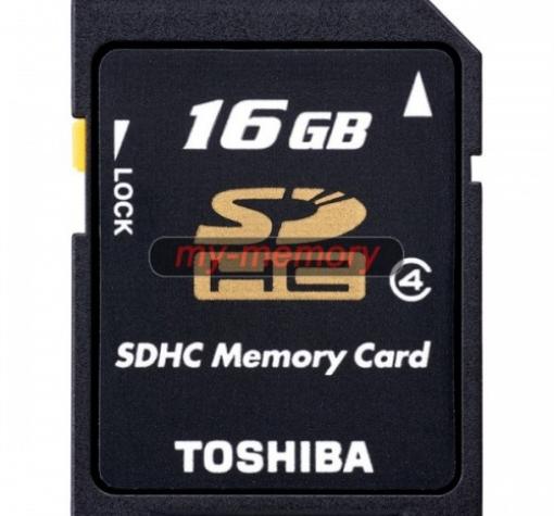 Карта памет SDHD Card TOSHIBA High Speed Standard 16GB Class 4