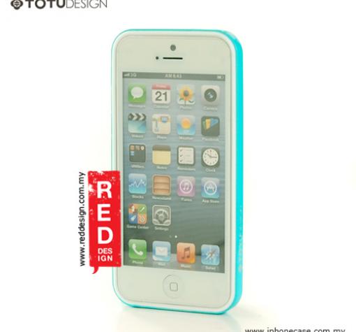 Силиконов бъмпер / Bumper / TOTU DESING за Apple iPhone 6 4.7 - зелен