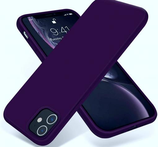 Луксозен силиконов калъф / гръб / Nano TPU за Apple iPhone 12 Mini 5.4'' - Тъмно лилав