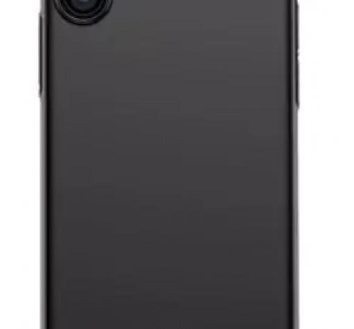 Луксозен твърд гръб Baseus Thin Case за Apple iPhone X - черен