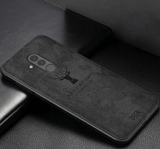 Луксозен гръб Deer за Huawei Mate 20 Lite - черен