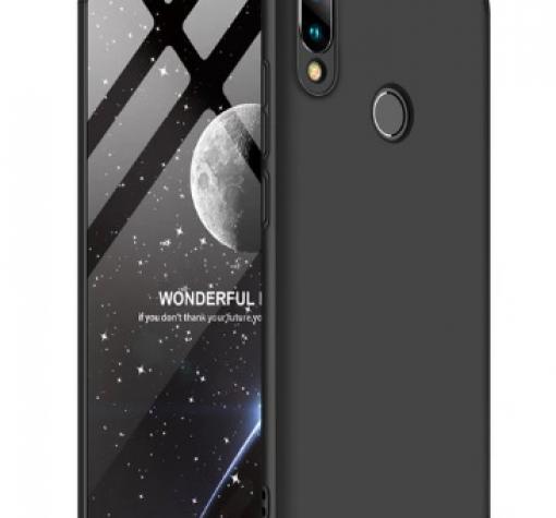 Твърд гръб Magic Skin 360° FULL за Xiaomi Redmi 7 - черен