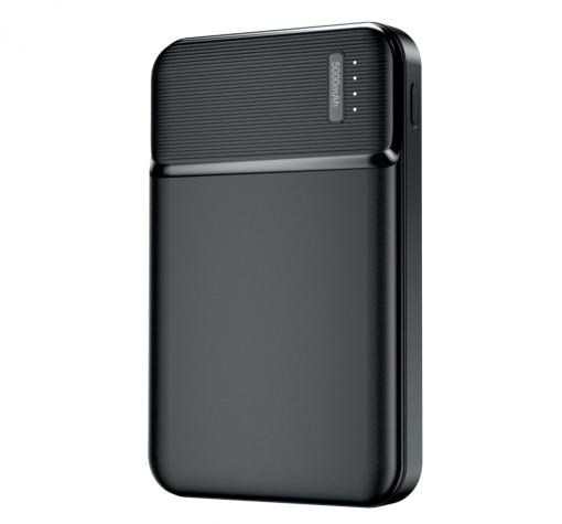 Универсална външна батерия Maxlife MXPB-01 5000 mAh / Universal Power Bank Maxlife MXPB-01 5000 mAh - черна