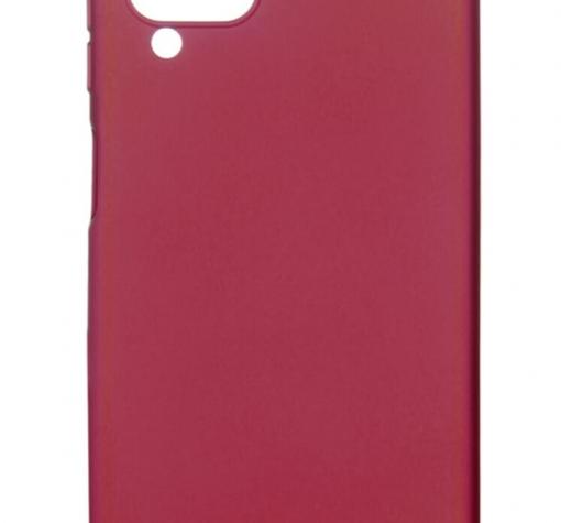 Силиконов калъф / гръб / TPU за Samsung A12 - бордо / мат