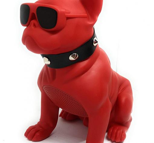 Bluetooth тонколона AeroBull / AeroBull Portable Bluetooth Speaker - червена / куче