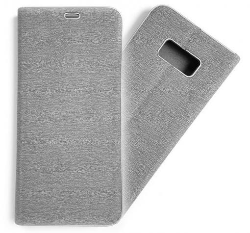 Луксозен кожен калъф Flip тефтер Vennus за Samsung Note 8 N950 - сив