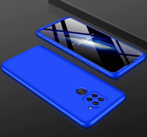 Твърд гръб Magic Skin 360° FULL за Xiaomi Redmi Note 9 - син