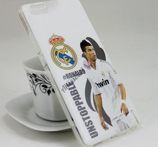 Силиконов калъф / гръб / TPU за Huawei Ascend P8 Lite / Huawei P8 Lite - Cristiano Ronaldo / Unstoppable