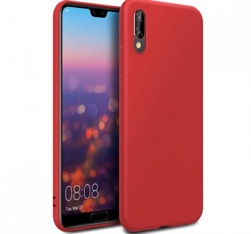 Луксозен силиконов калъф / гръб / Nano TPU за Xiaomi Redmi 7A - червен