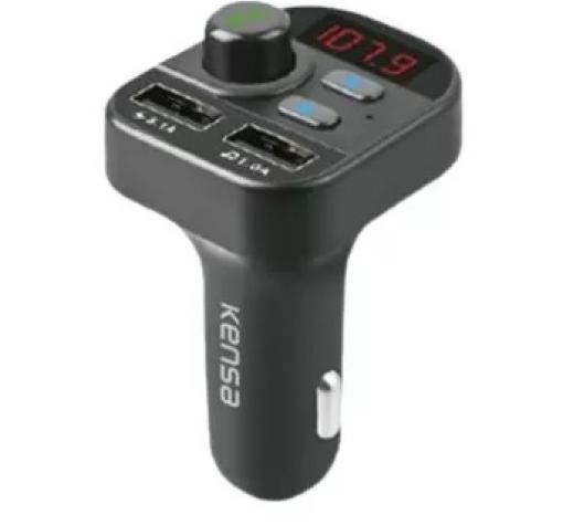 MP3 - FM Wireless Bluetooth transmiter Kensa Kt315 с два USB порта / FM трансмитер за кола