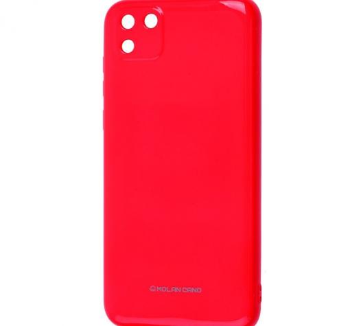 Силиконов калъф / гръб / Molan Cano Glossy Jelly Case за Huawei Y5p - розов / гланц