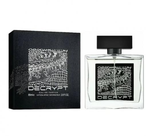 Мъжки Парфюм - Fragrance World Decrypt EDP 85 мл. / Вдъхновен от Rasasi / Crocodile