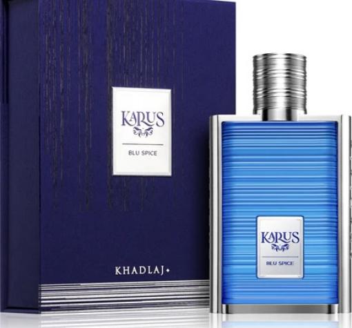 Мъжки Арабски Парфюм - Khadlaj Karus Blu Spice EDP 100 мл. / Вдъхновен от Imagination / Louis Vuitton