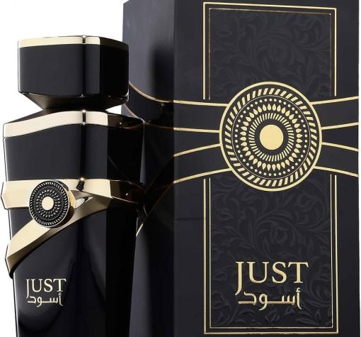 Мъжки Арабски Парфюм - Fragrance World Just Aswad EDP 100 мл. / Вдъхновен от Sauvage Elixir / Dior