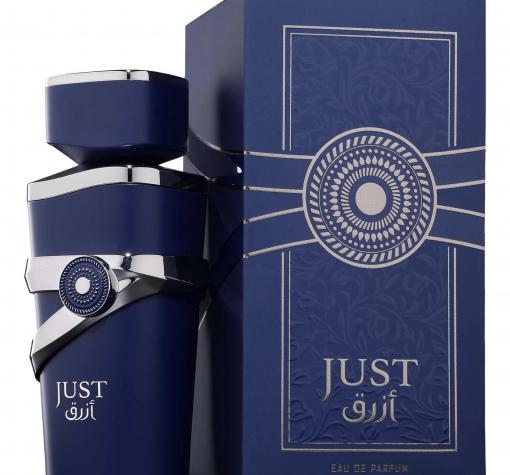 Мъжки Арабски Парфюм - Fragrance World Just Azraq EDP 100 мл. / Вдъхновен от Invictus Victory Elixir / Rabanne