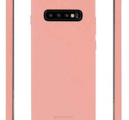 Силиконов калъф / гръб / TPU MOLAN CANO Jelly Case за Samsung S10 - розов / мат