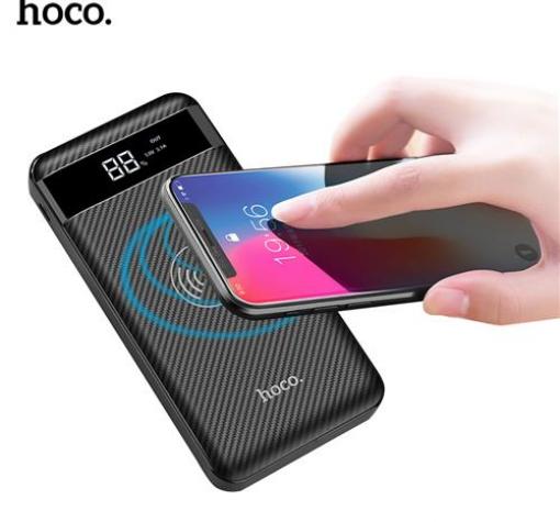 Универсална външна батерия HOCO B20A Mige Power Bank 20 000mAh / Universal HOCO B20A Mige Power Bank 20 000mAh - черна