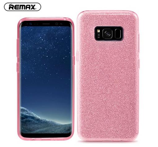 Оригинален гръб REMAX Gletter Series за Samsung S8 Plus G955 - розов