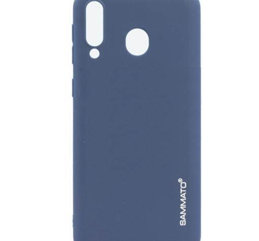 Луксозен силиконов калъф / гръб / Sammato Cover TPU Case за Honor 20 Lite - тъмно син