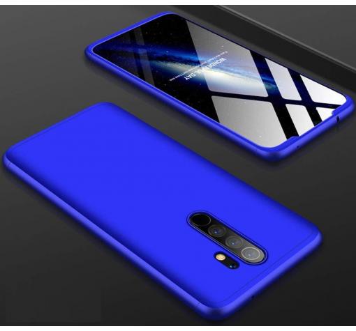 Твърд гръб Magic Skin 360° FULL за Xiaomi Redmi Note 8 Pro - син