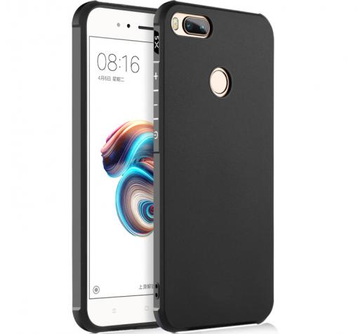Силиконов гръб TPU Hybrid с твърда част за Xiaomi Mi A1 / 5X - черен