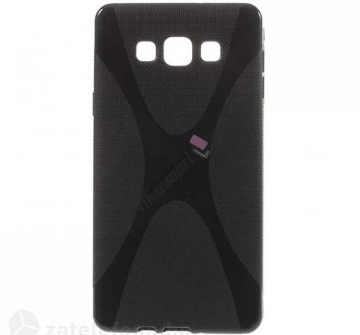Силиконов калъф / гръб / TPU X Line за Samsung J7 2016 J710 - черен