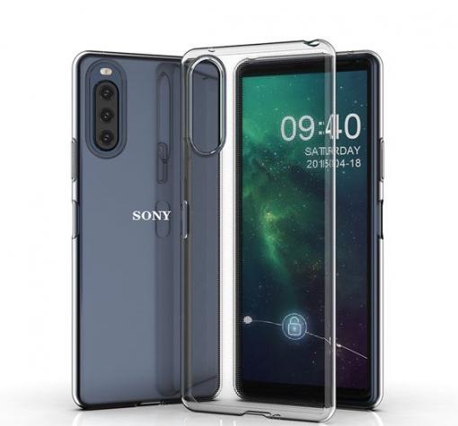 Силиконов калъф / гръб / TPU за Sony Xperia 10 II - прозрачен