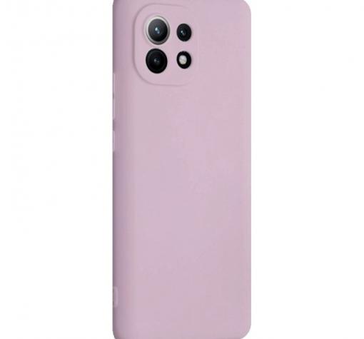 Луксозен силиконов калъф / гръб / Nano TPU кейс за Xiaomi Mi 11 5G - светло лилав