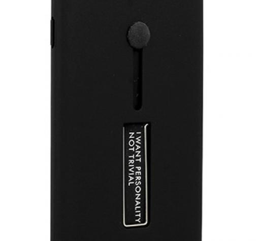 Луксозен гръб Vennus Hybrid Armor със стойка за Apple iPhone 7 - черен