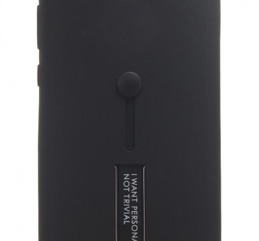 Луксозен гръб Vennus Hybrid Armor със стойка за Huawei Y6 2018 / Honor 7A - черен