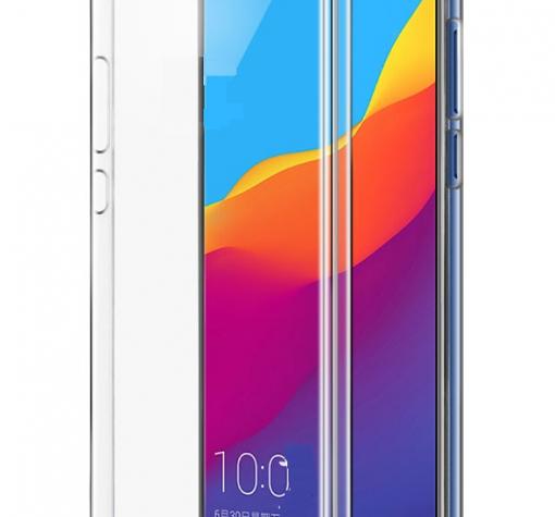 Луксозен твърд гръб за Huawei Y6 2018 - прозрачен