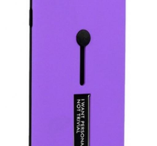 Луксозен гръб Vennus Hybrid Armor със стойка за Huawei P Smart - лилав