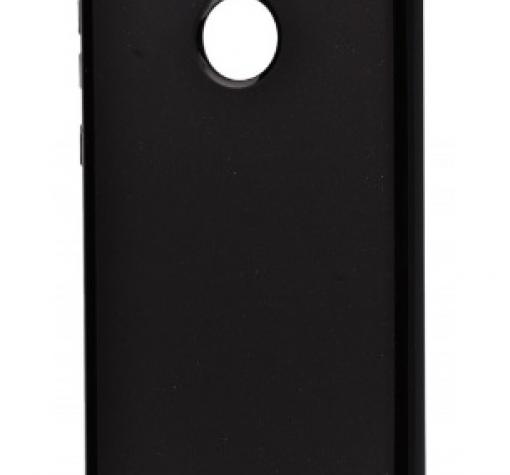 Силиконов калъф / гръб / TPU MOLAN CANO Jelly Case за Huawei Y7 2018 / Y7 2018 Prime - черен / брокат