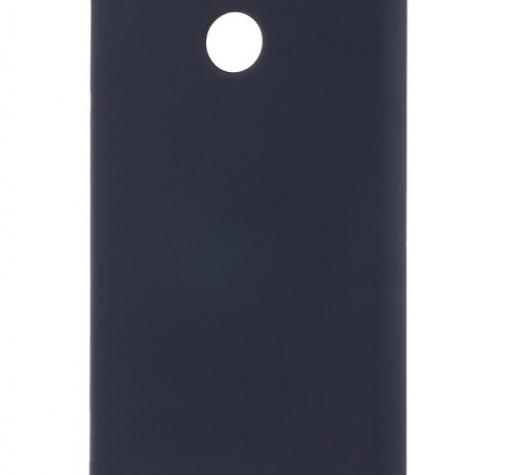 Луксозен силиконов калъф / гръб / TPU Mercury GOOSPERY Soft Jelly Case за Huawei Y7 2018 / Y7 2018 Prime - тъмно син