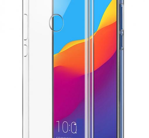 Луксозен твърд гръб за Huawei Y7 Prime 2018 - прозрачен