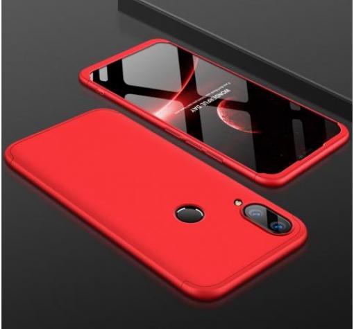 Твърд гръб Magic Skin 360° FULL за Huawei P Smart Z / Y9 Prime 2019 - червен
