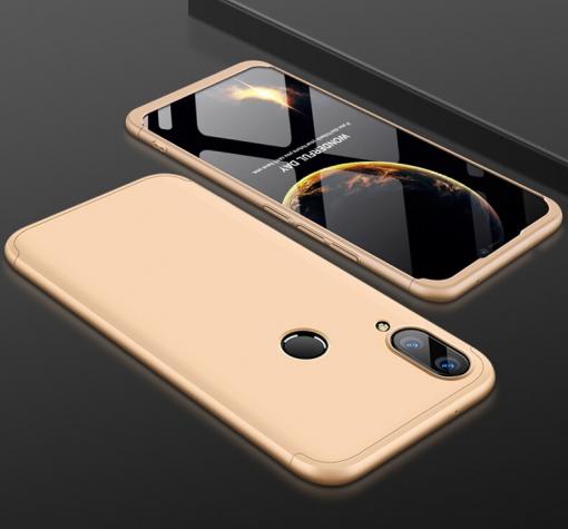 Твърд гръб Magic Skin 360° FULL за Samsung A20e - златист