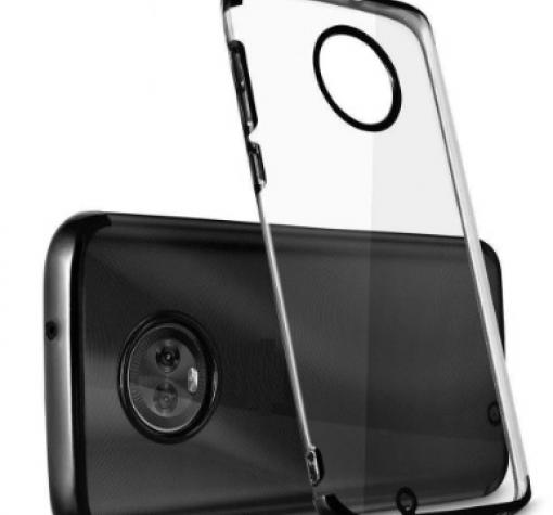 Луксозен силиконов калъф / гръб / TPU за Xiaomi Mi 10T Lite - прозрачен / черен кант