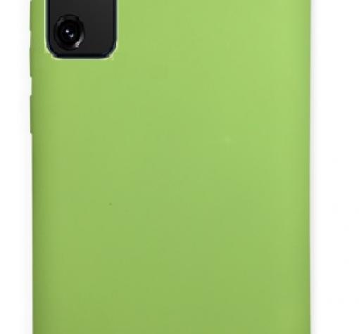 Луксозен силиконов калъф / гръб / Nano TPU за Samsung S21 - зелен