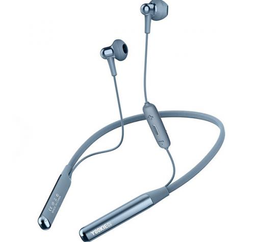 Стерео Bluetooth / Wireless Neckband слушалки Yookie SPORT YKS6 - сини