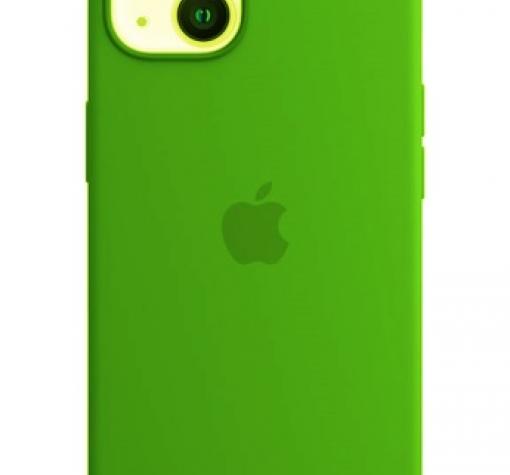 Оригинален гръб Silicone Case за Apple iPhone 13 6.1" - зелен