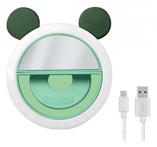 Селфи ринг осветление Mouse Ears с огледало / Selfie Light Led Ring