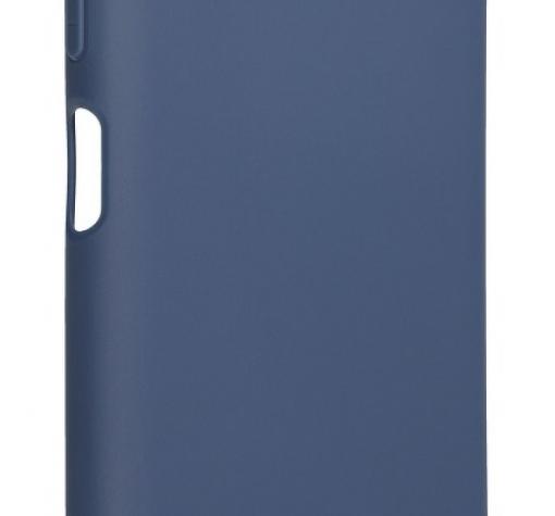 Силиконов калъф / гръб / TPU за Samsung A03s - тъмно син / мат