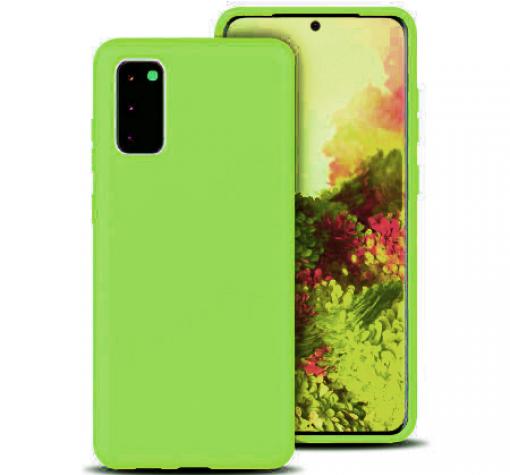 Луксозен силиконов калъф / гръб / Nano TPU за Samsung A72 5G - зелен
